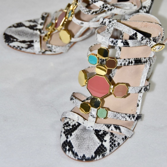 Louise et Cie Embellished Leather Sandals - Picture 1 of 3